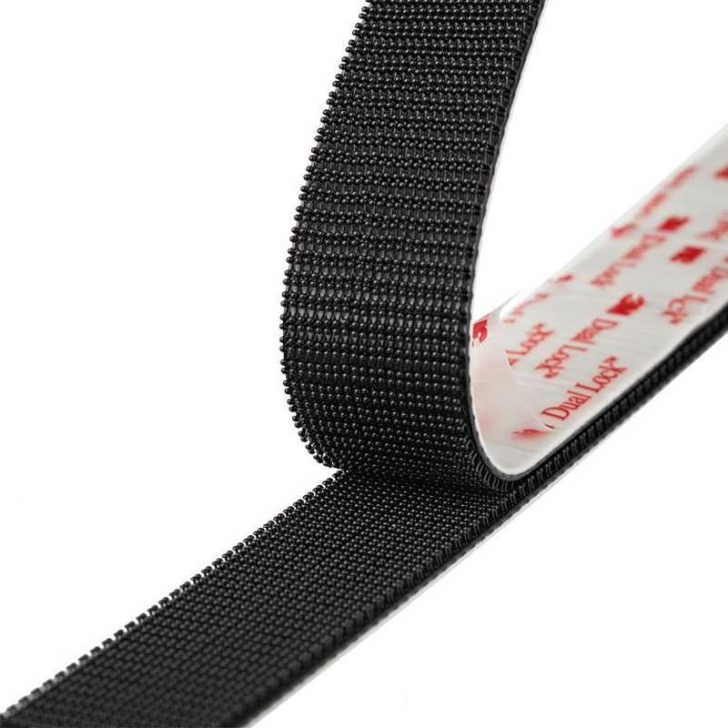 Magic Tape 3m Dual Lock Sj3551 Black Type 400 Mushroom Reclosable
