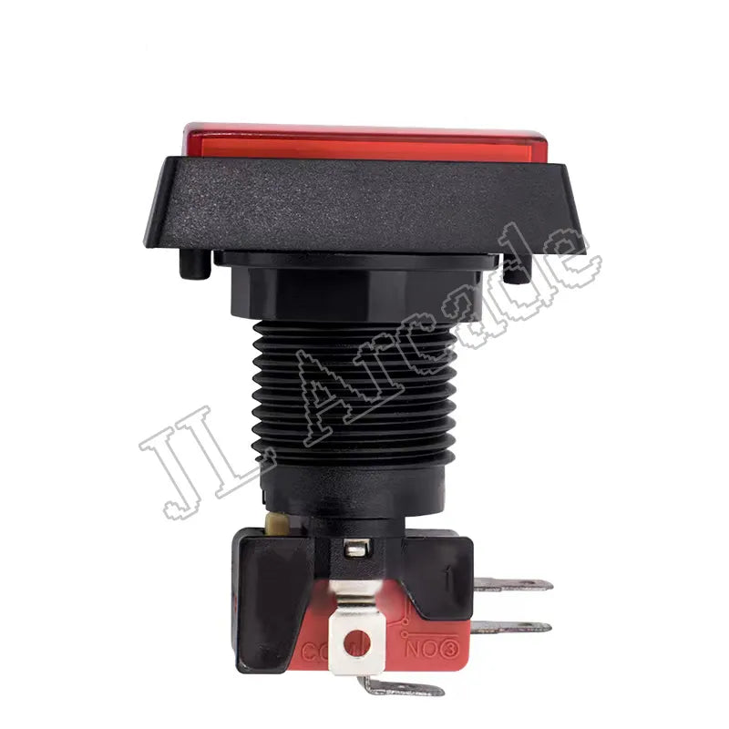 1pcs 25 Cent Red Push For Credit Arcade Coin Operated Game LED Push