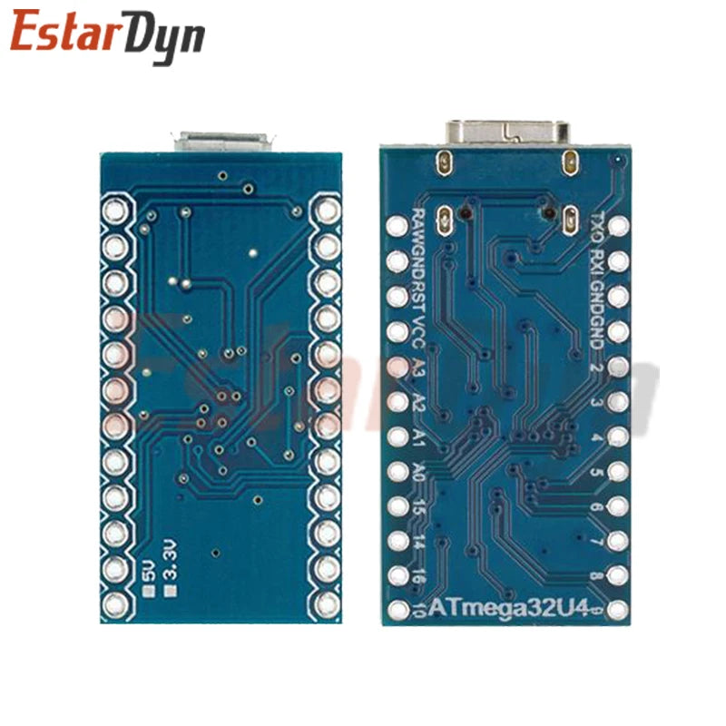 MICRO/TYPE-C USB ATMEGA32U4 Module 5V 16MHz Board For Arduino