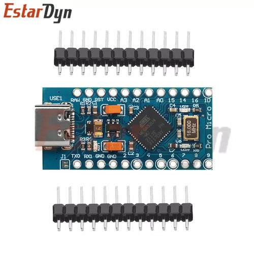 MICRO/TYPE-C USB ATMEGA32U4 Module 5V 16MHz Board For Arduino