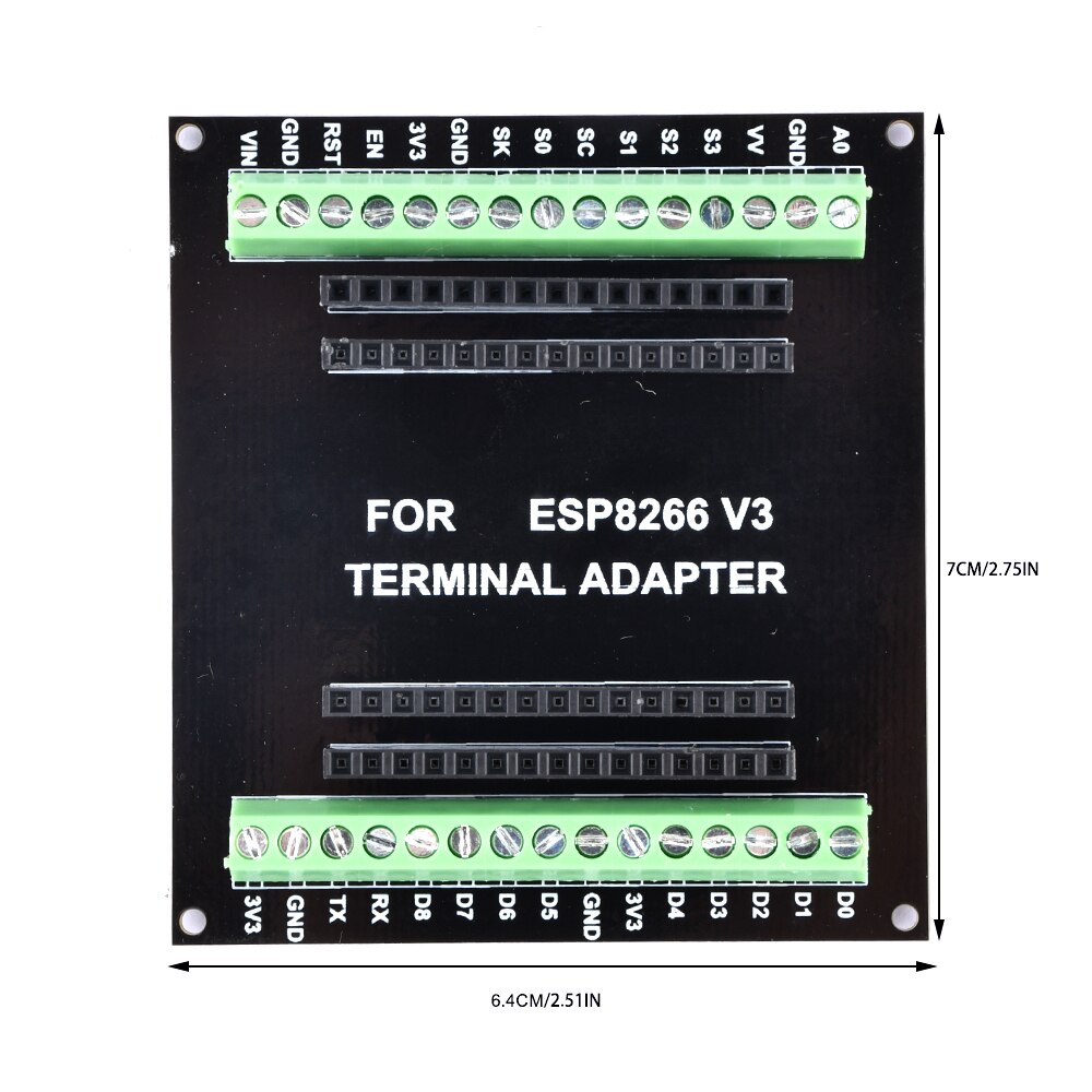 Esp12/e Breakout Board Gpio 1 Into 2 Compatible With Nodemcu-32s