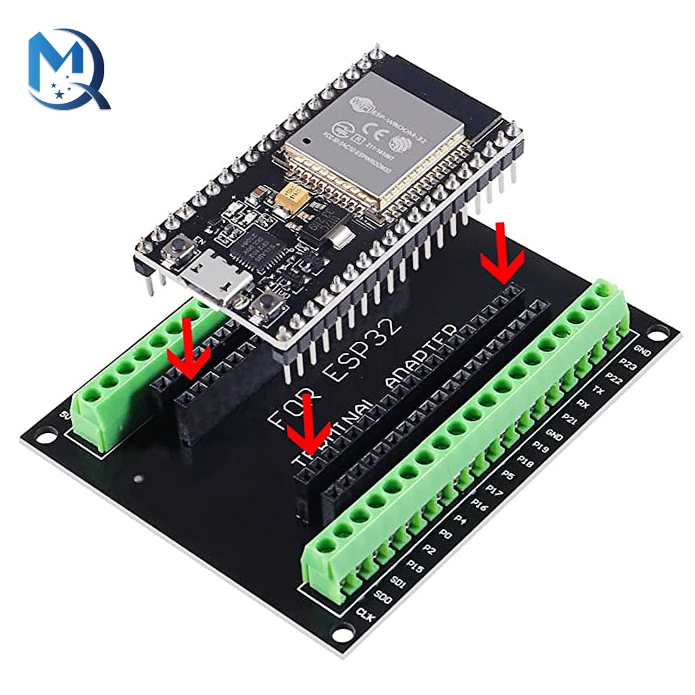 Esp12/e Breakout Board Gpio 1 Into 2 Compatible With Nodemcu-32s