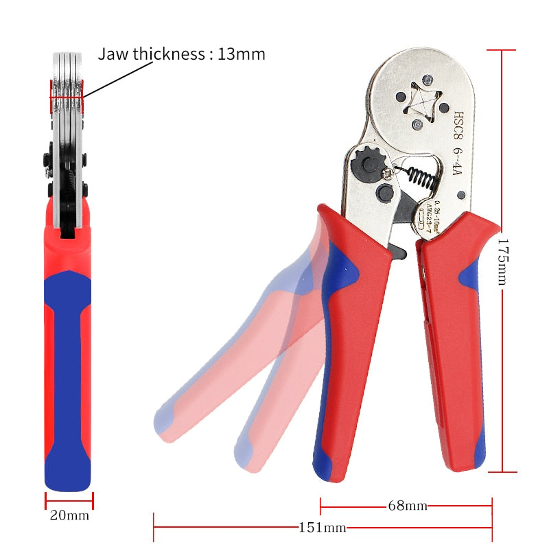 Crimp Pliers Crimping Plier Wire Ferrules | Ferrule Crimper Crimping