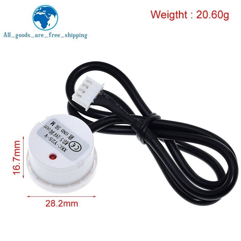 XKC Y25 T12V Liquid Level Sensor Switch Detector Water Non Contact