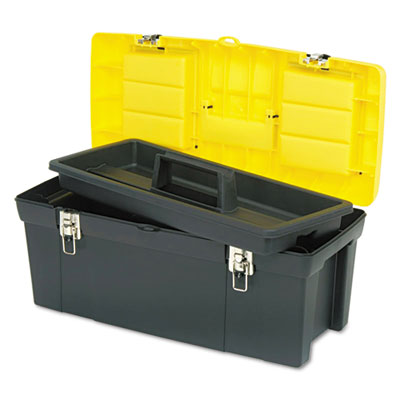 Stanley Bostitch 019151M Series 2000 Toolbox with Tray Two Lid Compar