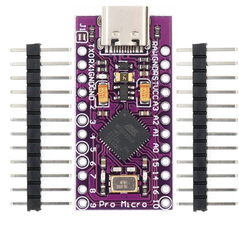 MICRO/TYPE-C USB ATMEGA32U4 Module 5V 16MHz Board For Arduino